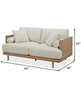 Closeout! Kellsie 65" Fabric Loveseat, Created for Macy's