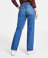 Levi's Low Pro Classic Straight-Leg High Rise Jeans