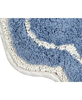 Home Weavers Allure Bathroom U-Shape Contour Toilet Rug, 20" x