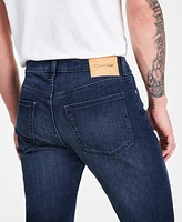 Calvin Klein Men's Standard Straight-Fit Stretch Jeans