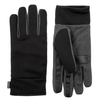 Isotoner Signature Men's Lined Water Repellent Tech Stretch Gloves