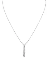 Sirena Diamond 18" Lariat Necklace (1/3 ct. t.w.) in 14k White Gold