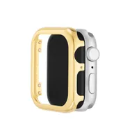 Anne Klein Women's -Tone Alloy Bumper Compatible with Apple Watch 45mm