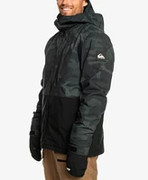 Quiksilver Men's Snow Mission Printed Block Jacket