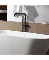 Streamdale Furniture Freestanding Bathtub Faucet With Hand Shower