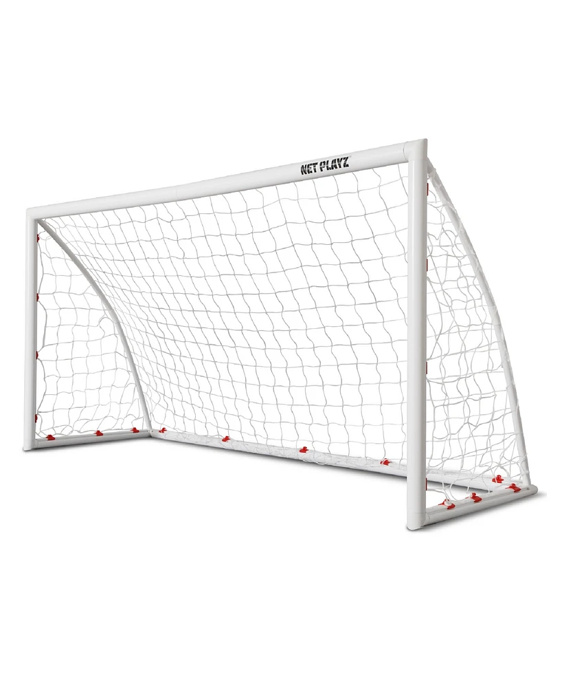 Net Playz Backyard Soccer Goal, Soccer Net, High-Strength, Fast Set-Up Weather-Resistant, 8' x 4'