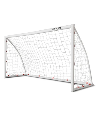 Net Playz Backyard Soccer Goal, Soccer Net, High-Strength, Fast Set-Up Weather-Resistant, 8' x 4'