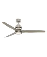 Trade Winds Leo 60" Led Ceiling Fan in Brushed Nickel