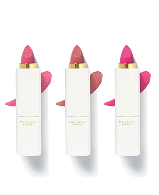 Meloway Pink Lip Bundle Set, 3 Piece