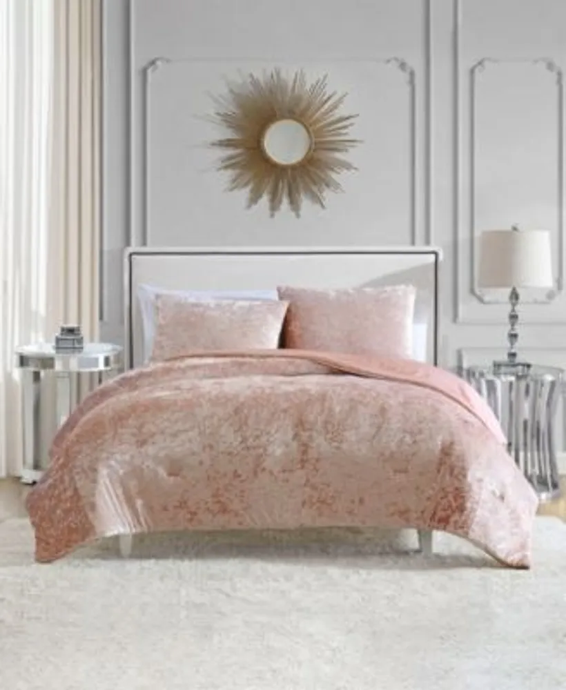 Juicy Couture Crushed Velvet Comforter Sets