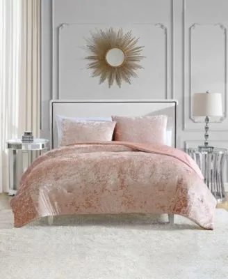 Juicy Couture Crushed Velvet Comforter Sets