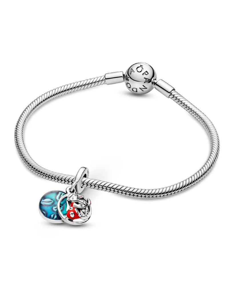 Pandora Sterling Silver Disney Lilo Stitch Family Dangle Charm
