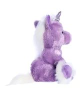 Aurora Medium Dreaming Of You Unicorn Fantasy Mysterious Plush Toy Purple 12"
