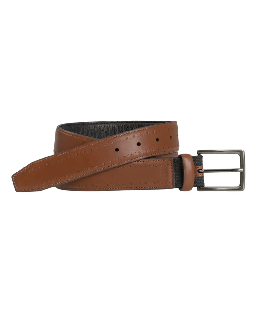 Johnston & Murphy Men's XC4 Perfed Edge Belt