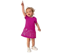Mightly Girls Toddler Fair Trade Organic Cotton Short Sleeve T-Dress