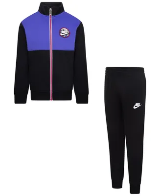 Nike Little Boys Sportswear Snow Day Graphic Jacket and Pants, 2 Piece Set