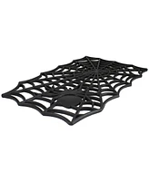Spider Web Rectangular Halloween Doormat, 18" x 30"