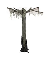 Spooky Standing Ghost Tree Halloween Decoration, 7.5'