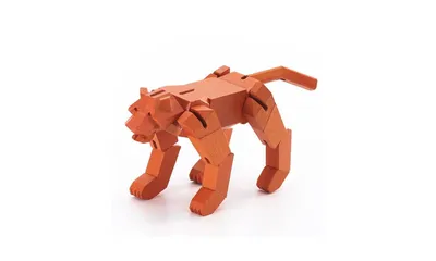 Tiger Morphits Wooden Toy