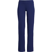 Lands' End Petite Starfish Mid Rise Straight Leg Pants