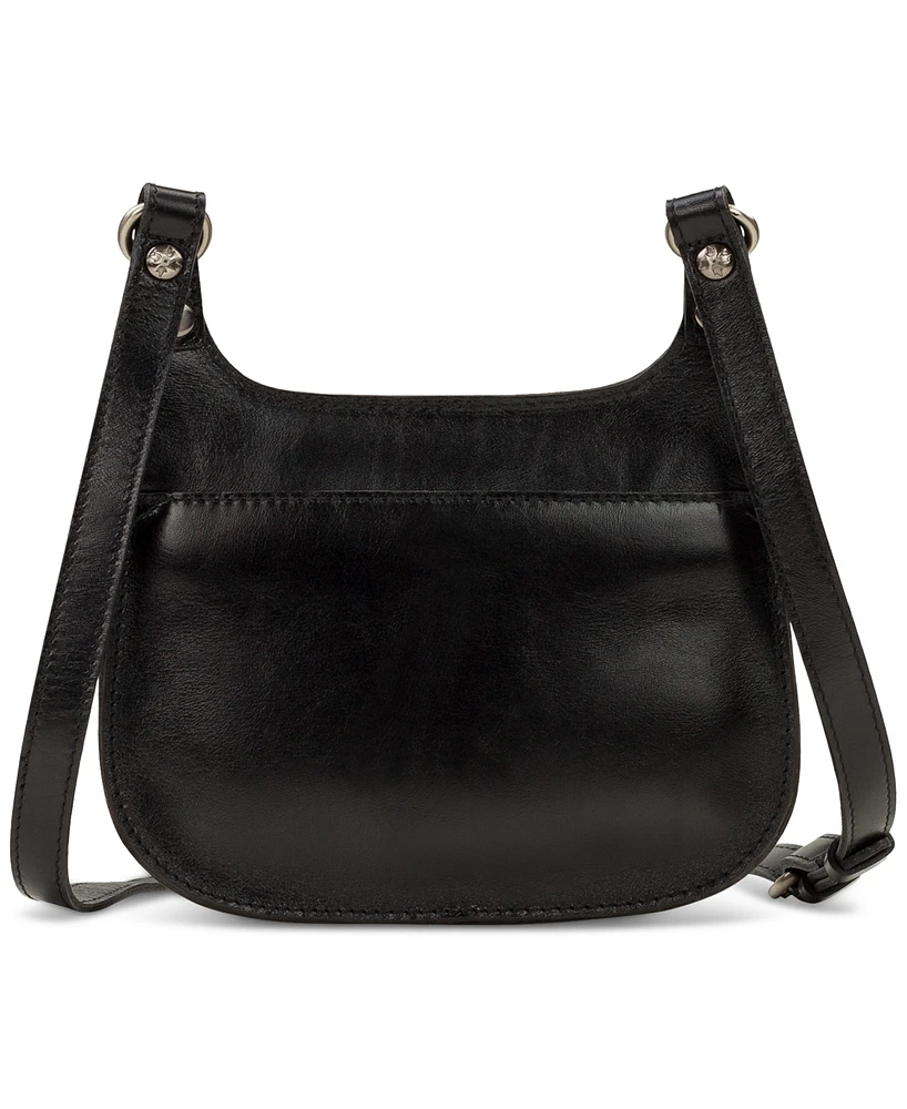 Patricia Nash Linny Leather Saddle Bag