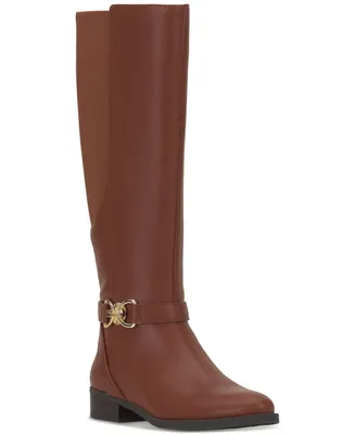 I.n.c. International Concepts Women's Faron Knee High Riding Boots, Created for Macy's