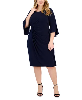 Connected Plus Size Side-Tab Dress