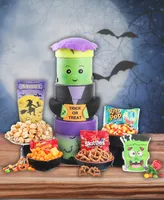 Alder Creek Gift Baskets Frankenstein Halloween Candy Gift Tower