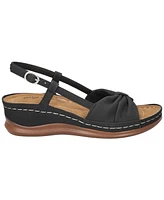 Easy Street Women's Jupiter Comfort Buckle Slingback Sandals