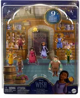 Disney's Wish the Teens Pack of 8 Posable Mini Dolls Star Figures - Multi