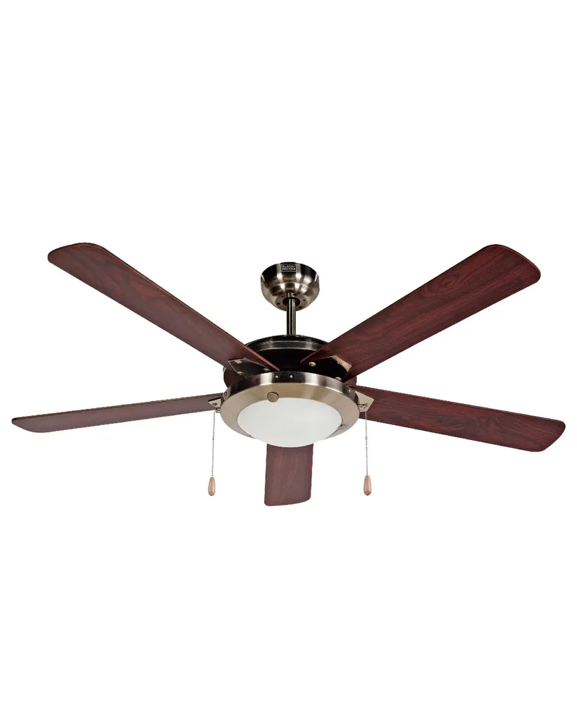 Black & Decker 52 inch Celing Fan with Pull Chain