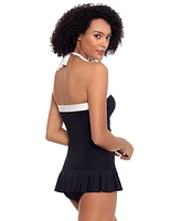 Lauren by Ralph Bel Air Skirted One-Piece Swimsuit