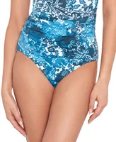 Lauren Ralph Lauren Women's Printed Hipster Bikini Bottoms