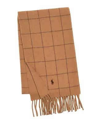 Polo Ralph Lauren Men's Reversible Windowpane Scarf