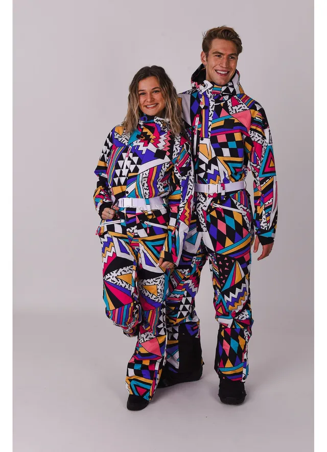 OOSC Women's Patchwork Chic Ski Suit - Macy's