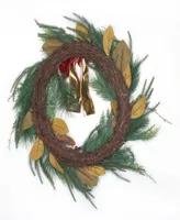 National Tree Company 26" Christmas Mixed Pine Wreath with Bow