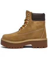 Timberland Women's Stone Street 6" Water-Resistant Platform Boots from Finish Line