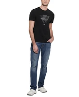 Guess Men's Eco Triangle Crewneck Tee