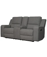 Maggie 82" Fabric Manual Reclining Loveseat