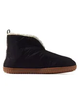 Dearfoams Women's Warm Up Bootie House Shoe Boot Slipper