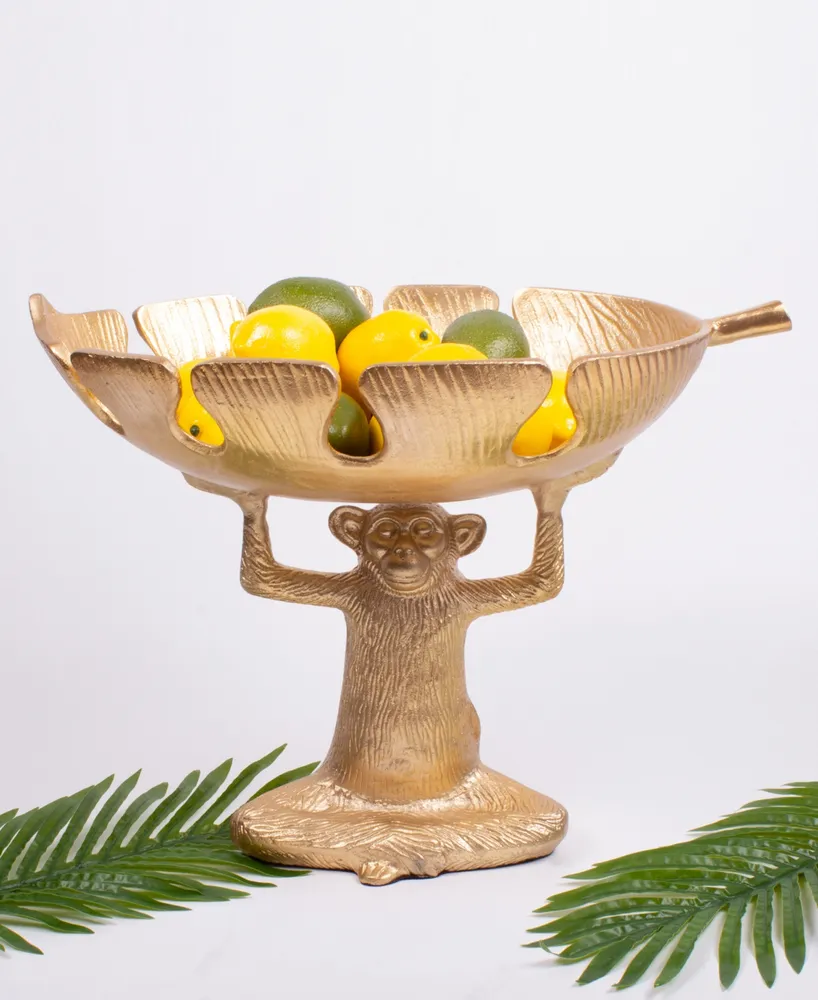 8 Oak Lane Metal Decorative Bowl