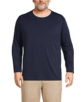 Lands' End Big & Tall Long Sleeve Supima Tee