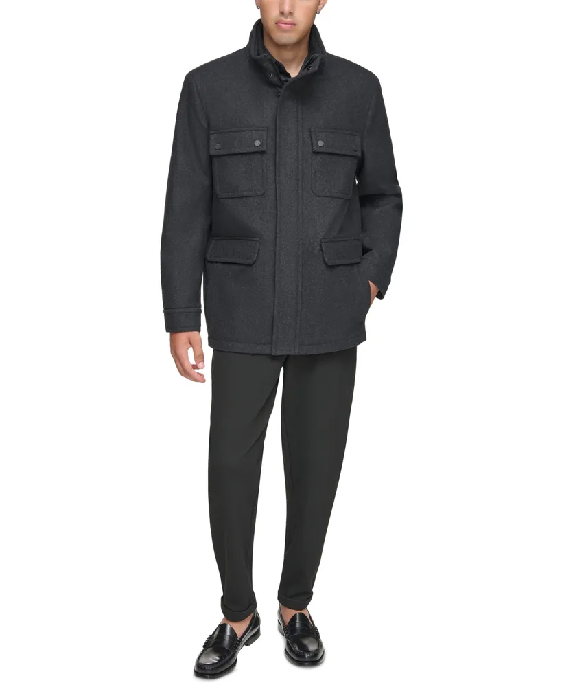 Marc New York Men's Dunbar Four Pocket Military-Inspired Jacket