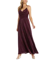Nightway Women's Rhinestone-Strap Gown