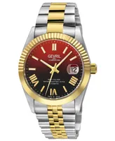 Gevril Men's West Village Fusion Elite Two-Tone Stainless Steel Watch 40mm