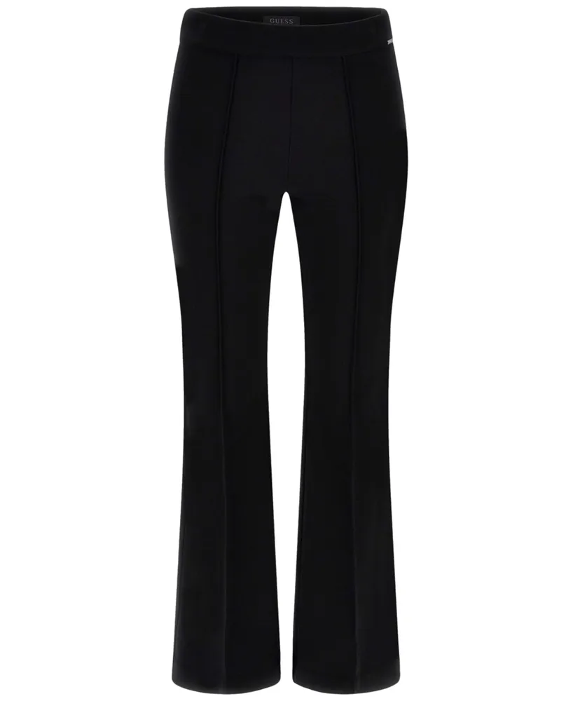 Guess Women's Evelina Seamed High Rise Flared-Leg Pants