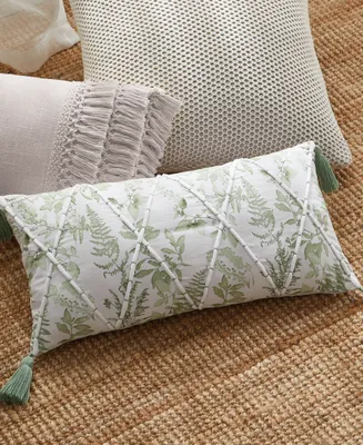 Peri Homeworks Botanical Fern Decorative Pillow, 11" X 22"