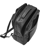 Mancini Men's Buffalo Backpack with Dual Compartments for 15.6" Laptop