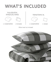 510 Design Jonah Plaid Check -Pc. Comforter Set