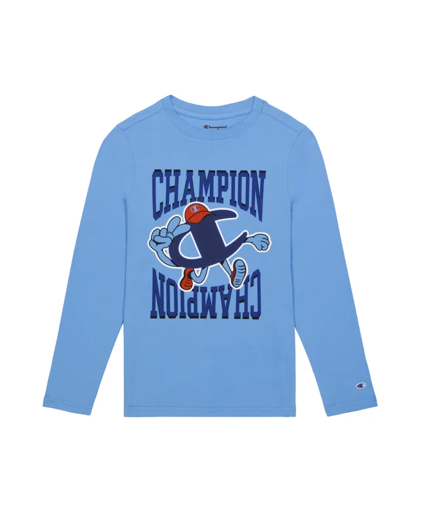 boys champion long sleeve shirt